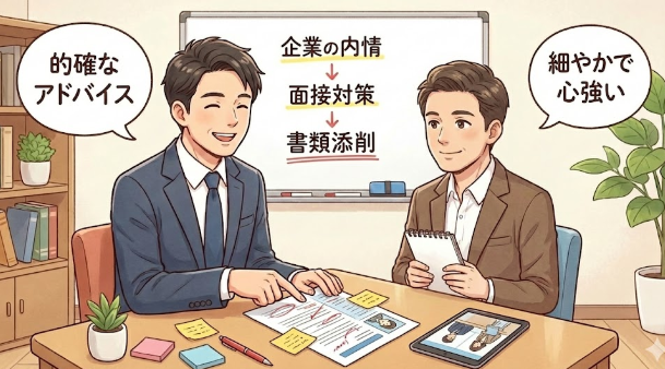 JACリクルートメントはコンサルタントの専門知識が豊富で、サポートが充実している