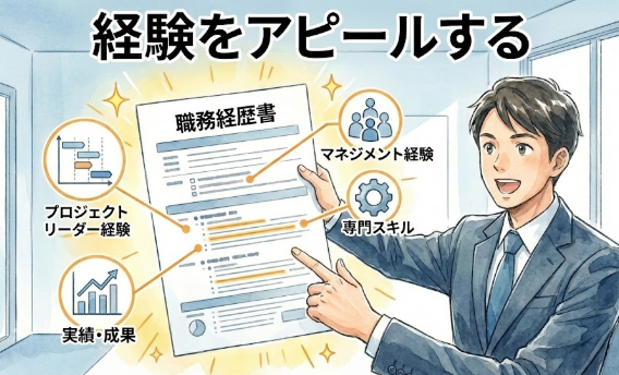 経験のアピール方法