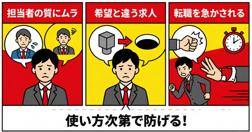 転職エージェント「やめとけ」と言われる理由