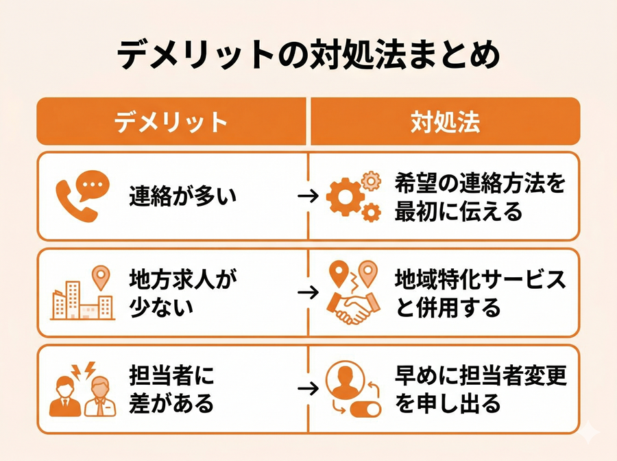マイナビ看護師の評判・口コミからわかる利用のデメリット
