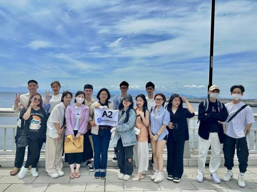 昨年5月に2年生クラスが江ノ島へ行きました。