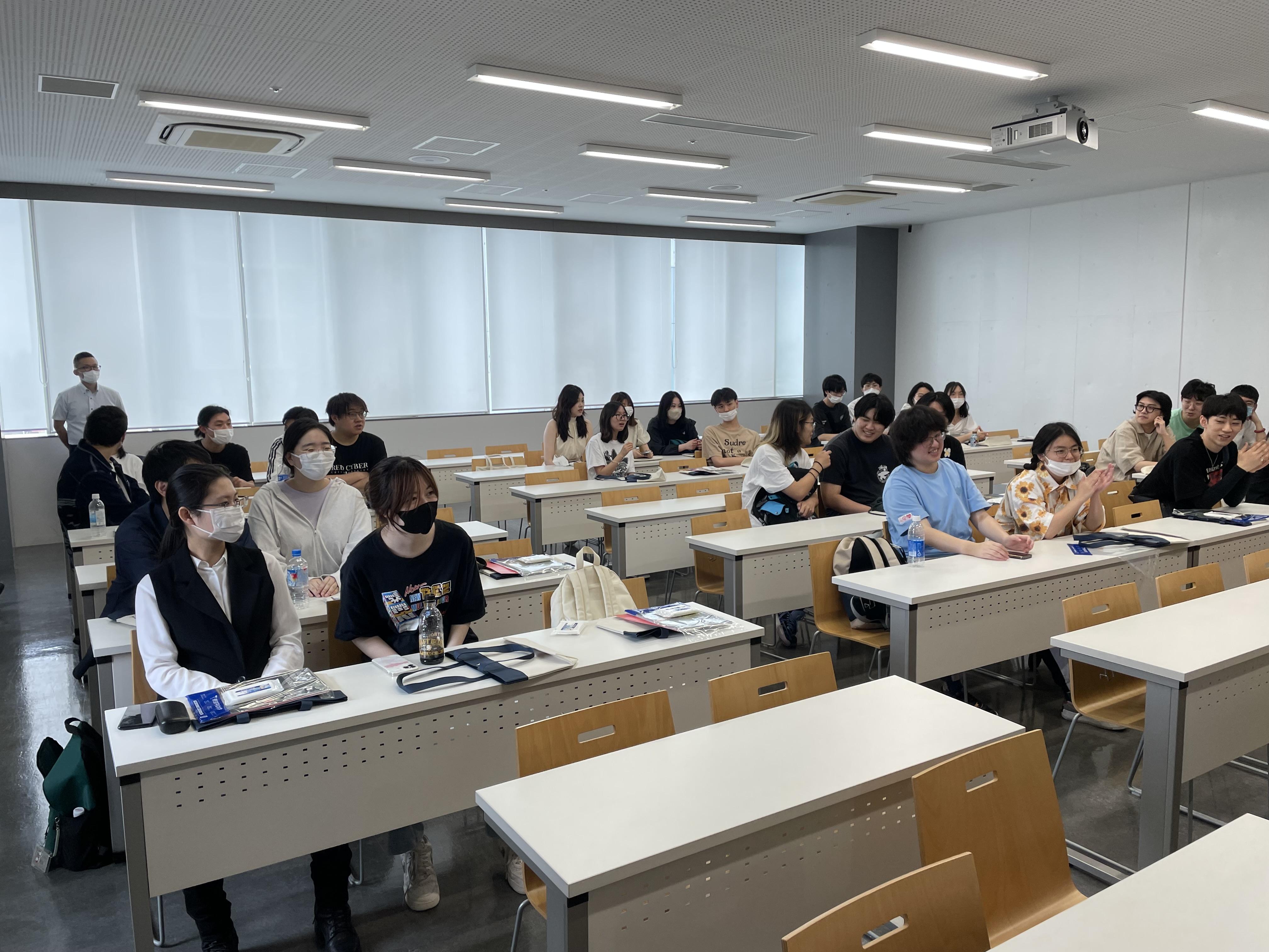 帝京平成大学中野キャンパスへ見学