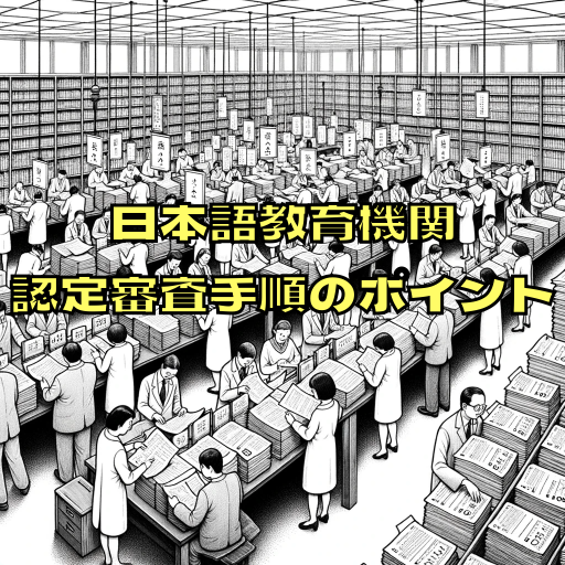 日本語教育機関の認定審査手順（案）のポイント