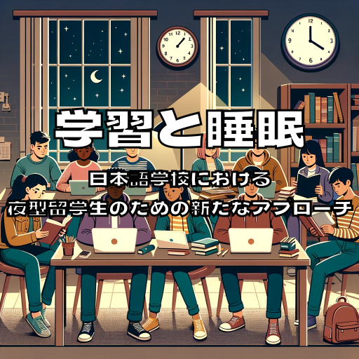 学習と睡眠：日本語学校における夜型留学生のための新たなアプローチ
