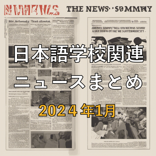 【2024年1月】日本語学校関連ニュース5選