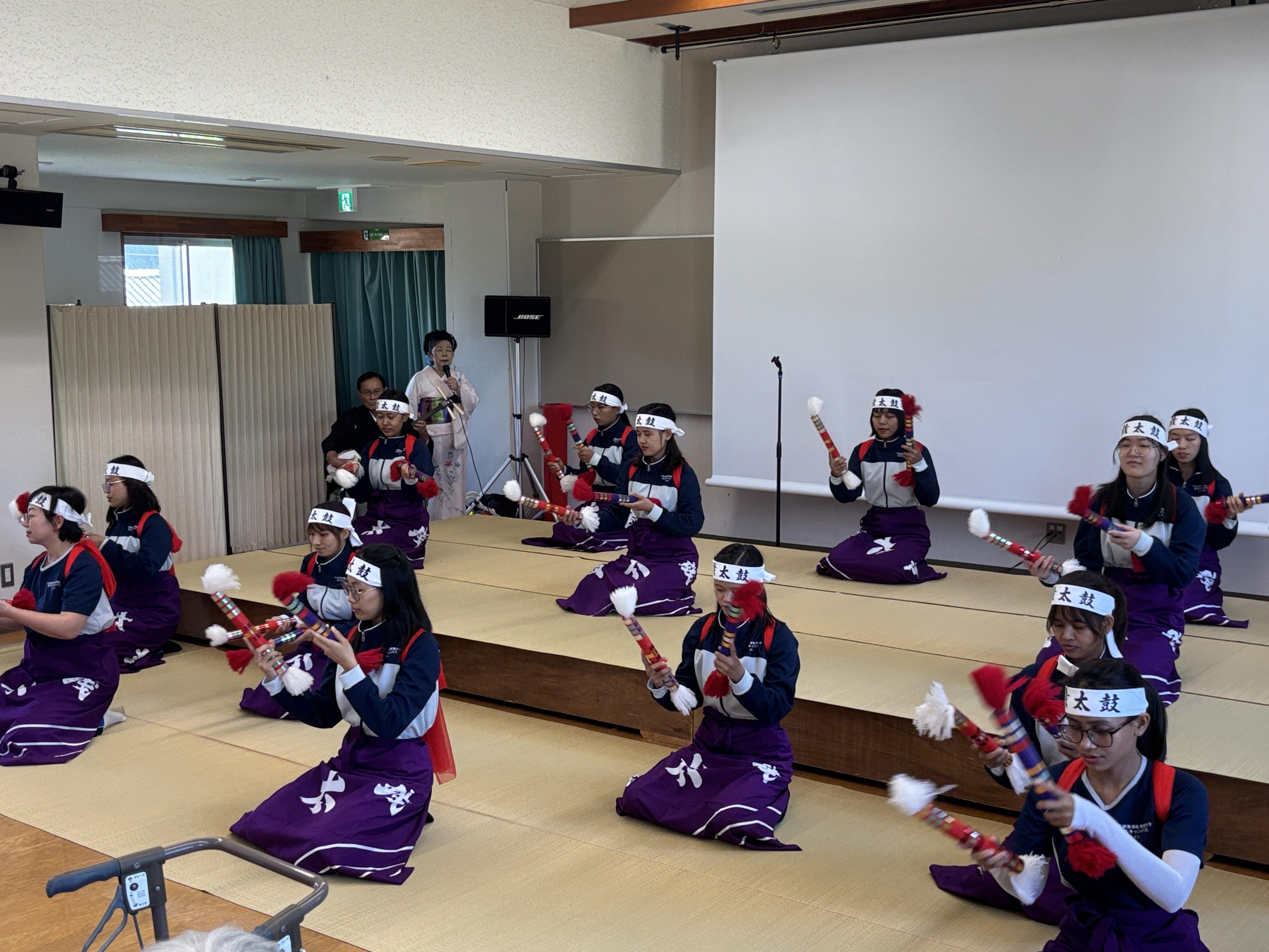伝統芸能（安来節の授業）