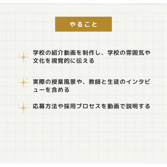 2. 採用動画を作り求人に掲載する