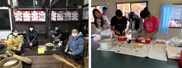 中国、スリランカ、ネパール、ミャンマー、バングラデシュなど、アジアを中心とした学生が学んでいます。国際交流パーティや各国料理づくりなどの行事も行っています。