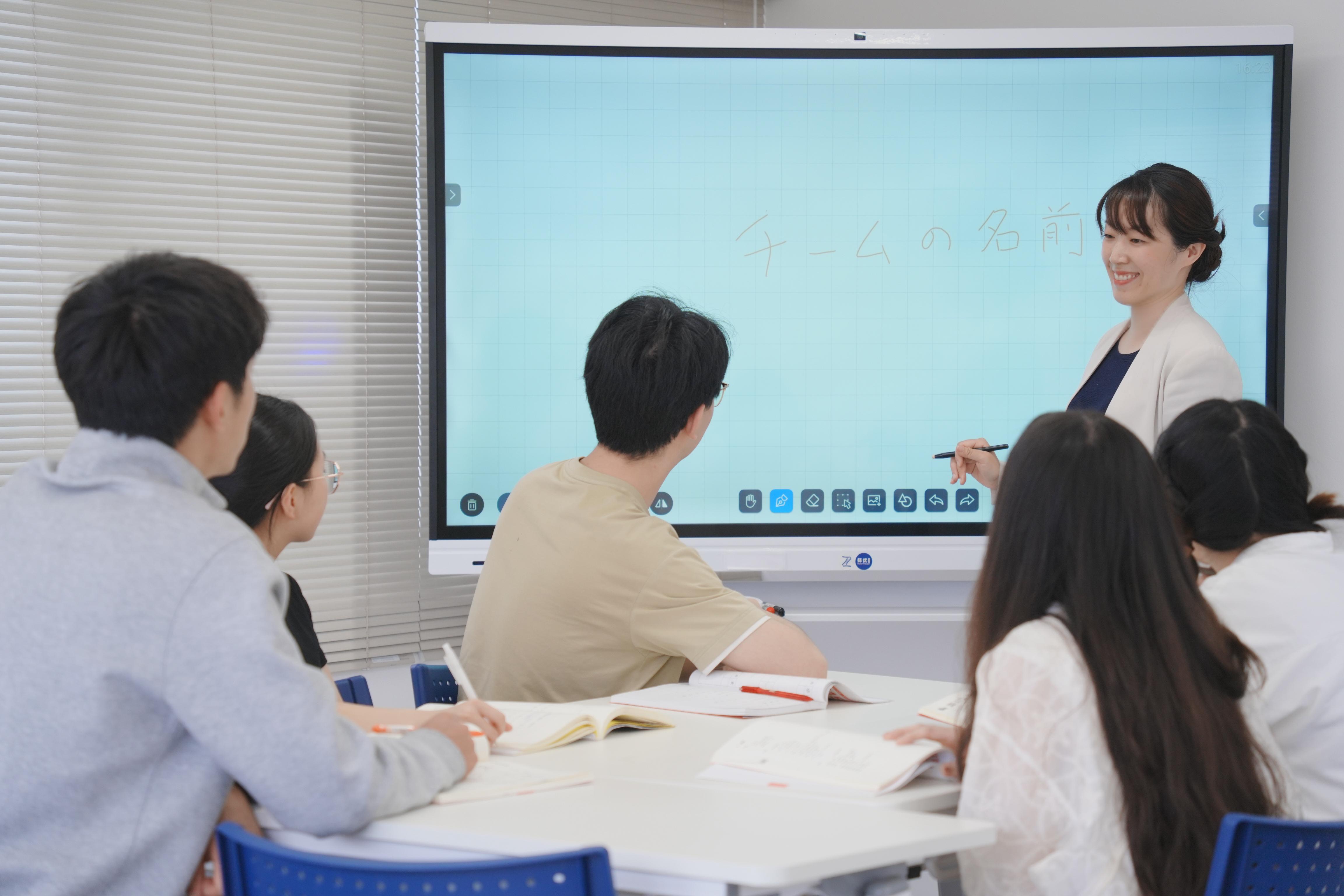 ビックパッドを利用した効果的な授業が可能です