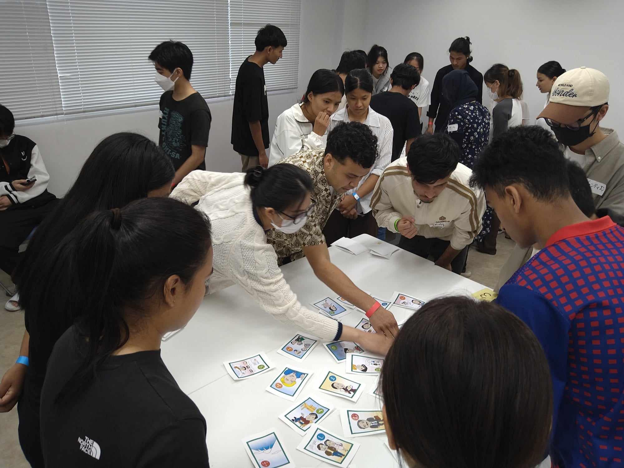 日本文化を体験できる活動（七夕・カルタ大会・節分イベント等）を定期的に行っています。
