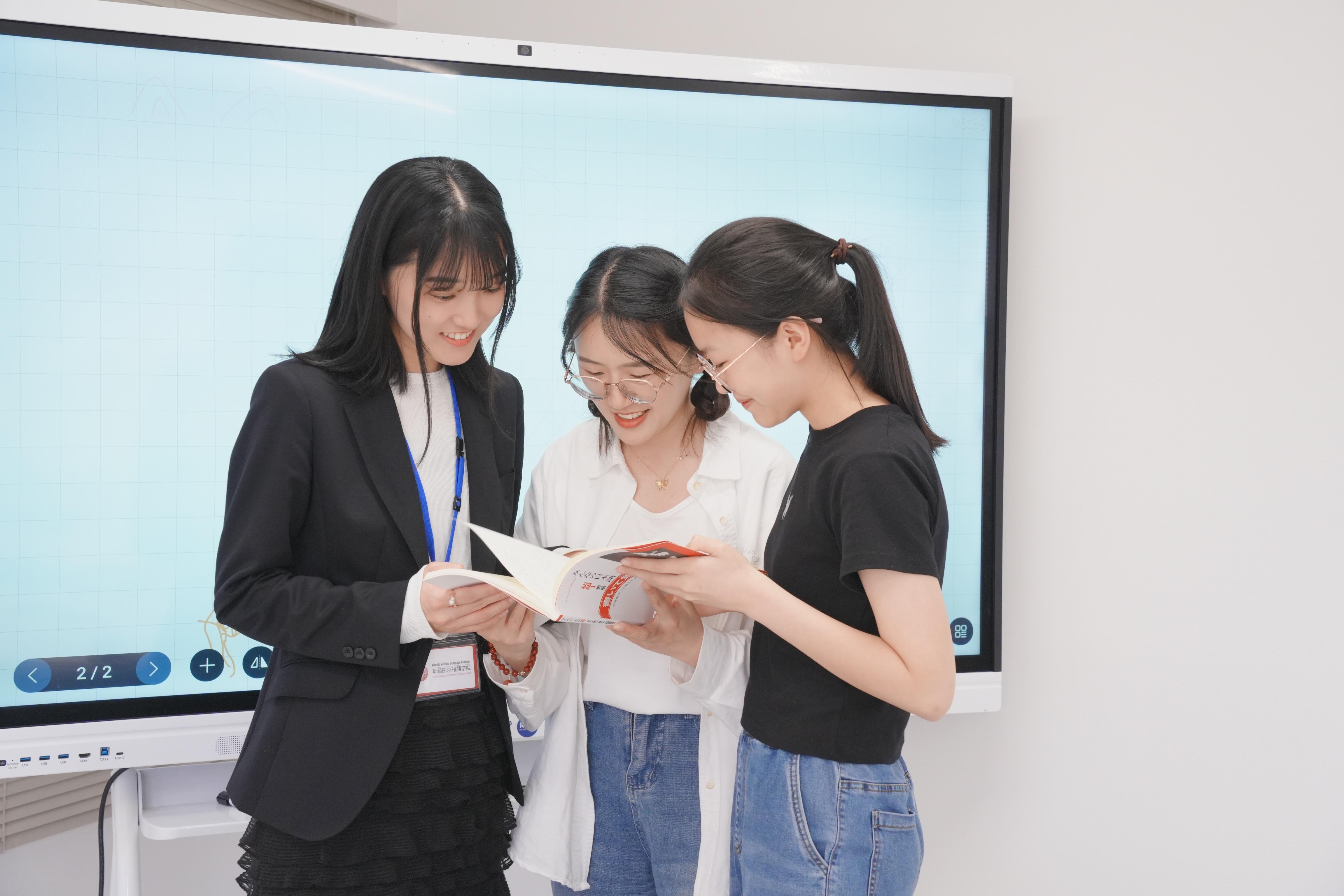 全学生の顔がわかる距離感です。