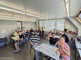 協力して取り組んだあとの、いい笑顔。